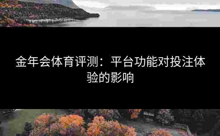 金年会体育评测：平台功能对投注体验的影响
